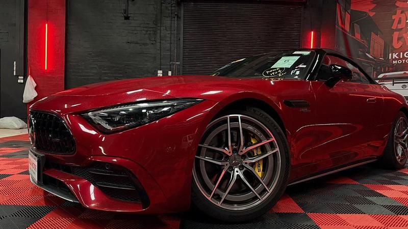 Red Used 2022 Mercedes SL43 AMG Premium Plus | £73,500 (Fair price) - Image 1/4