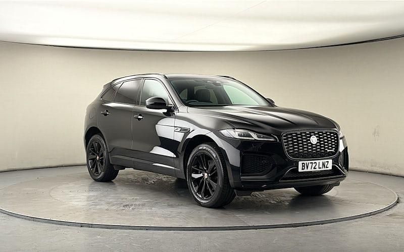 Used Jaguar F-Pace R-Dynamic 204 HP (150 kW) 2022 Santorini black SUV