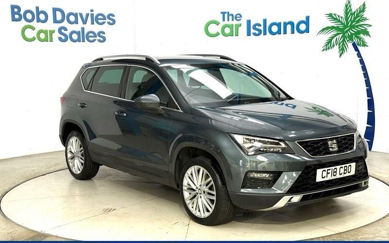 Used Seat Ateca XCELLENCE 150 HP (110 kW) 2018 Grey SUV