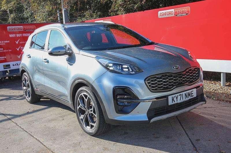 Silver Used 2021 Kia Sportage GT-Line SUV | £18,395 (Super price) - Image 1/4