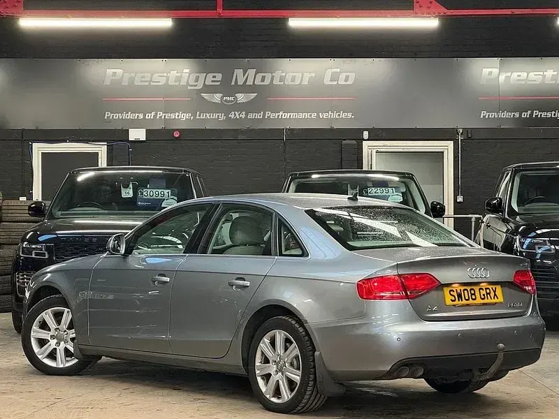 Begagnad Audi A4 2008 Grå Sedan