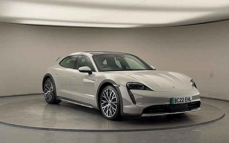 Crayon grey Used 2022 Porsche Taycan Cross Turismo Estate | £54,200 (Fair price) - Image 1/4