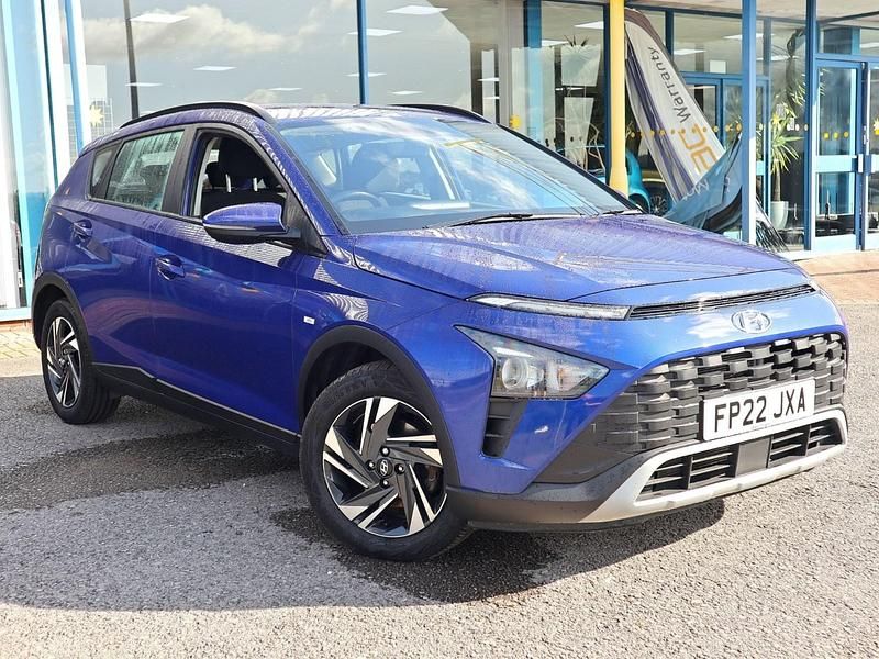 Blue Used 2022 Hyundai Bayon SE SUV | £12,289 (Fair price) - Image 1/4