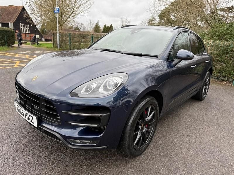 Used Porsche Macan Turbo 2015 Blue SUV
