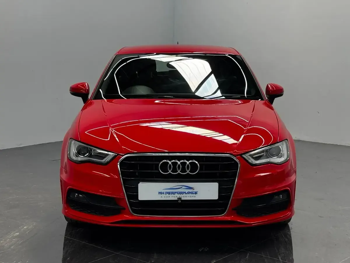 Used Audi A3 S-Line 2013 Red Hatchback