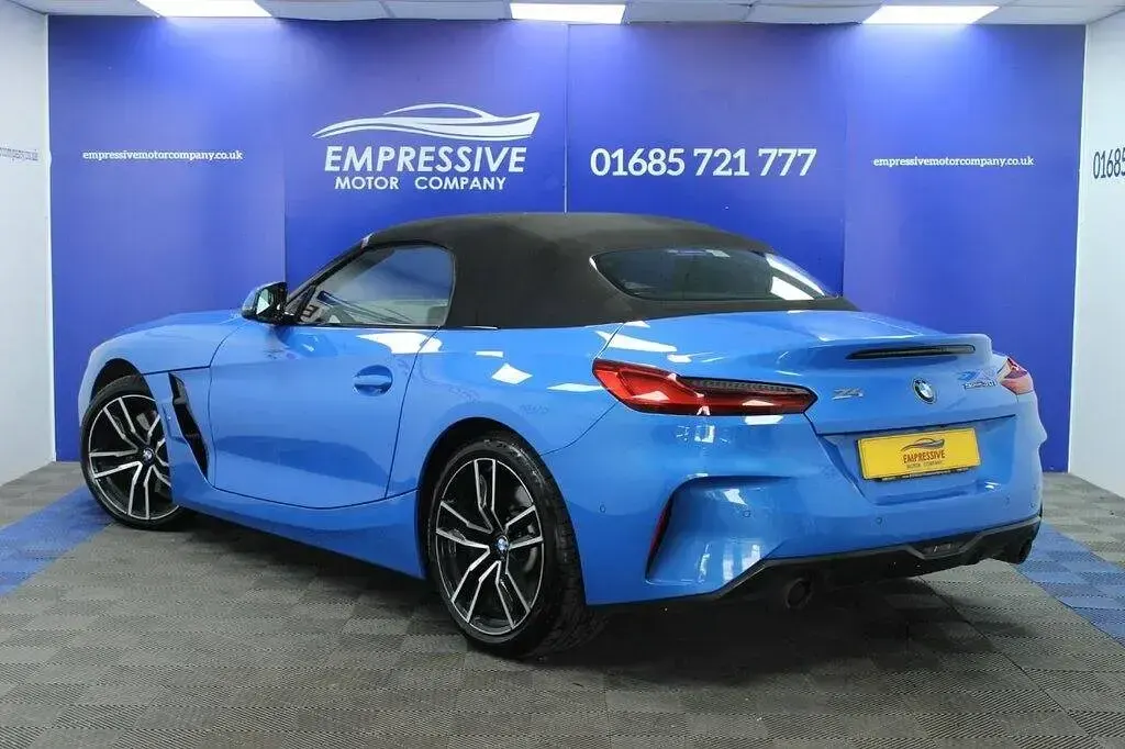 Used BMW Z4 M Sport 258 HP (189 kW) 2019 Blue Cabriolet