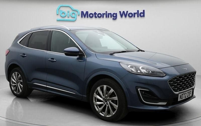 Blue Used 2022 Ford Kuga Vignale SUV | £18,700 (Fair price) - Image 1/4