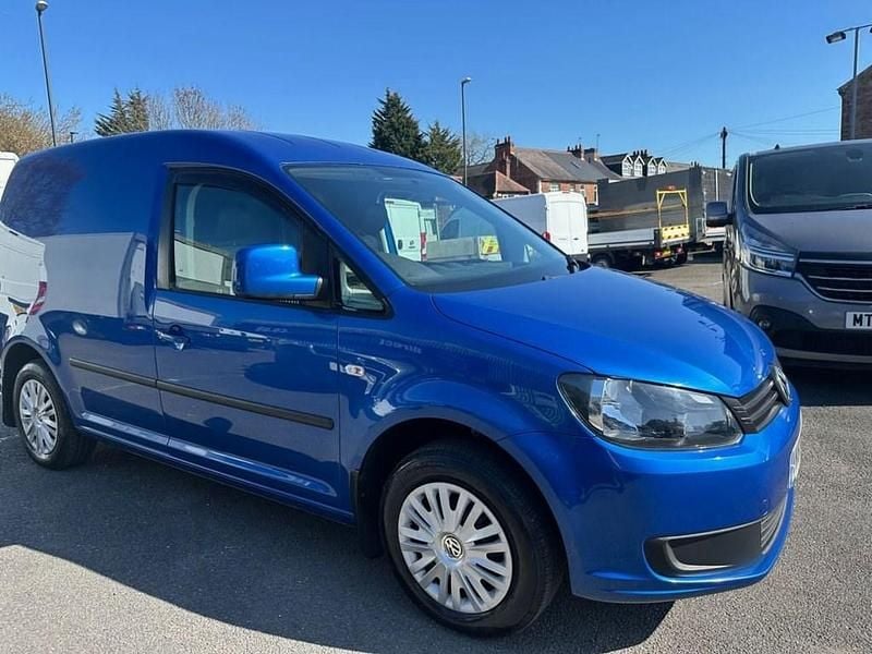 Used VW Caddy Trendline 102 HP (75 kW) 2013 Blue MPV