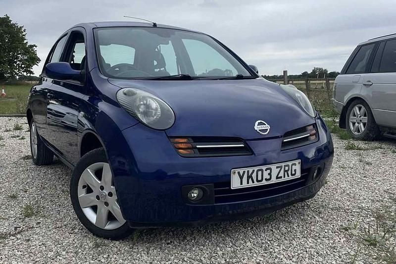 Blue Used 2003 Nissan Micra Hatchback | £1,199 (Good price) - Image 1/1