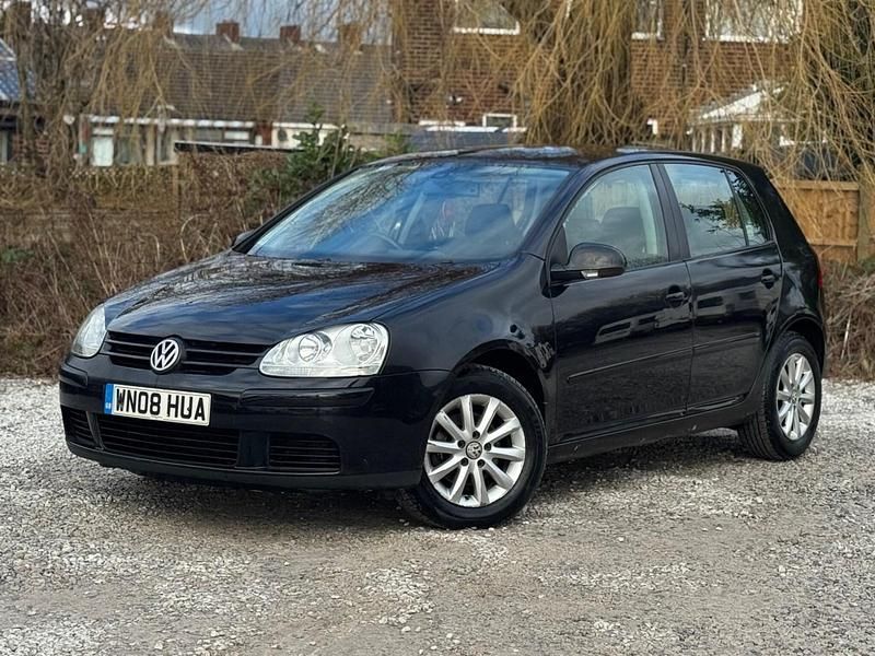 Used VW Golf VI Match 103 HP (75 kW) 2008 Black Hatchback
