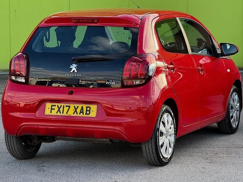 Used Peugeot 108 Active 2017 Red Hatchback