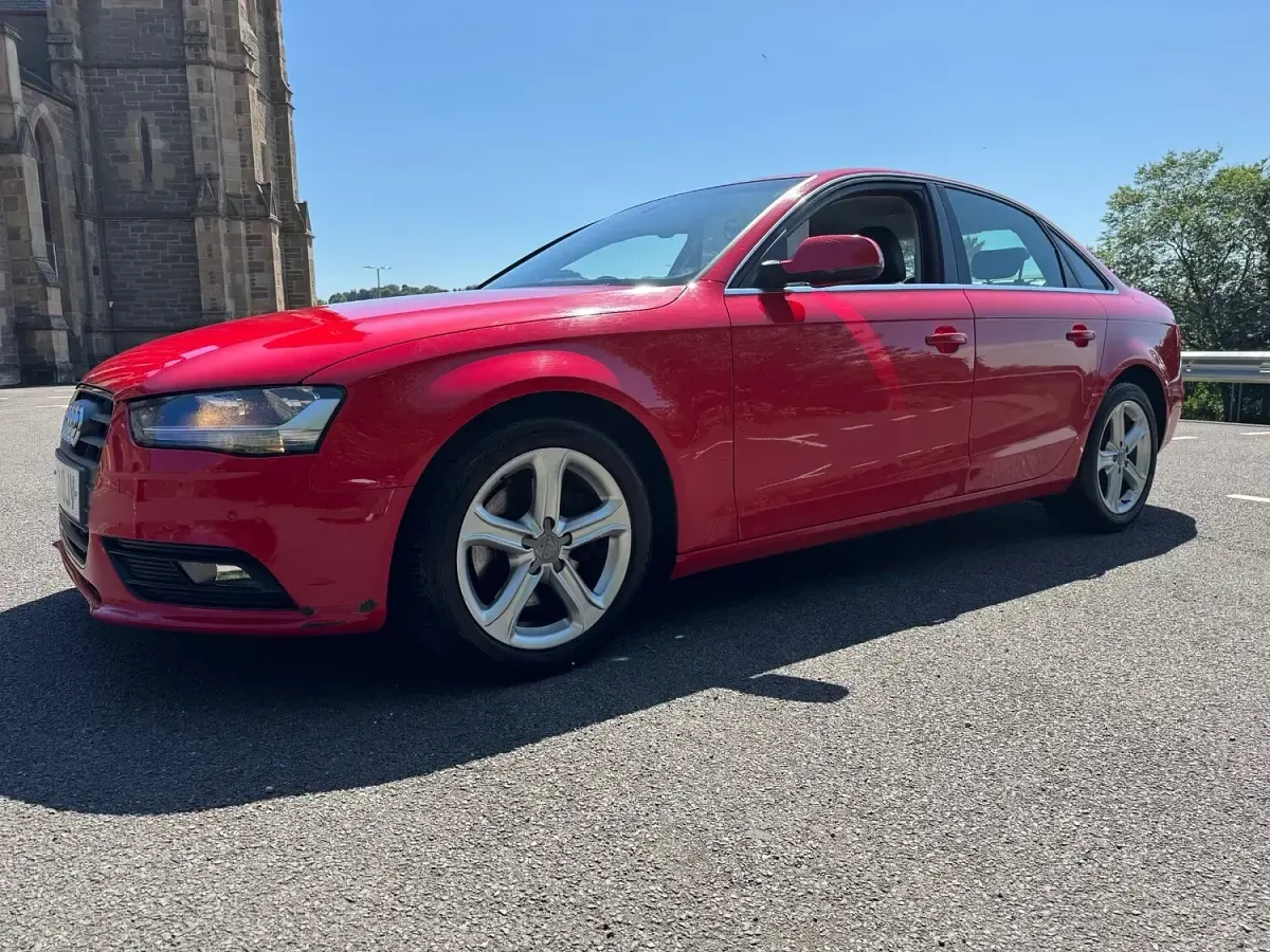 Used Audi A4 2013 Red Sedan