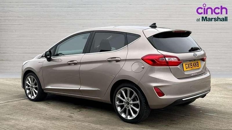 Used Ford Fiesta Vignale 125 HP (91 kW) 2019 Beige Hatchback