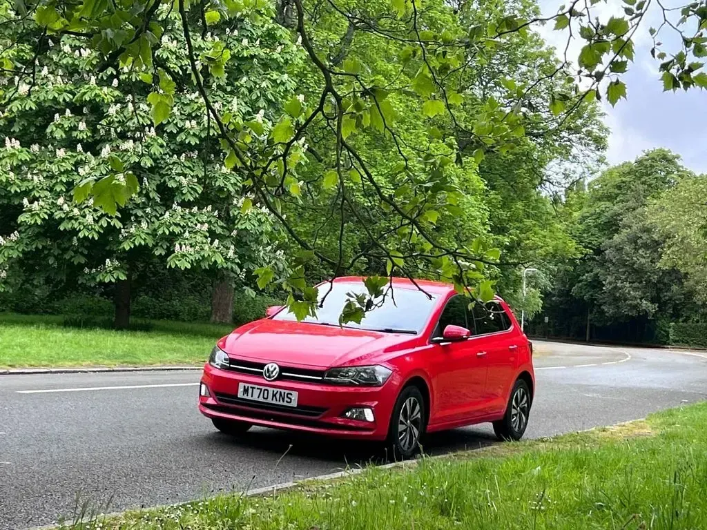 Used VW Polo Match 80 HP (58 kW) 2020 Red Hatchback