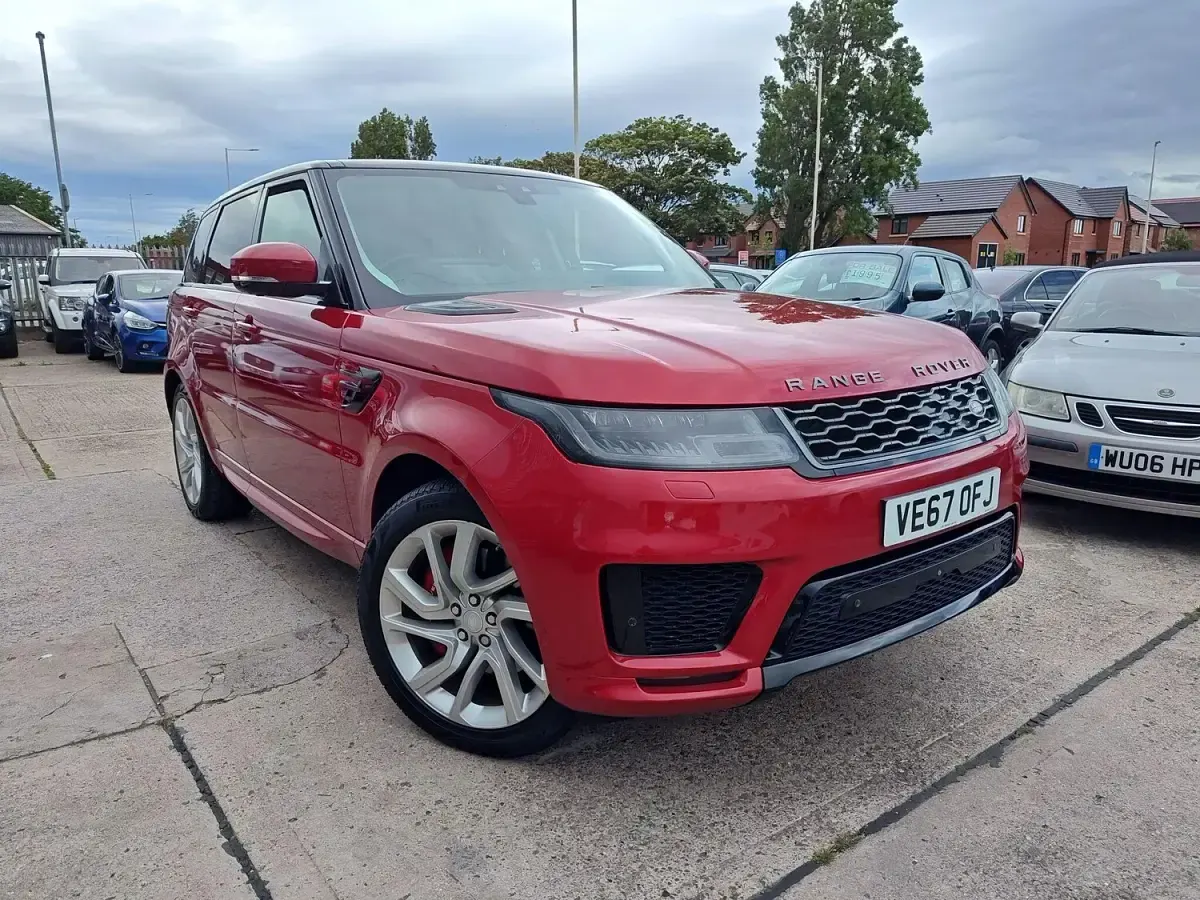 Used Land Rover Range Rover Sport HSE Dynamic 404 HP (297 kW) 2018 Red SUV
