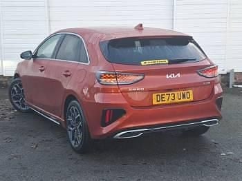 Used Kia Ceed GT-Line 158 HP (116 kW) 2023 Orange Hatchback