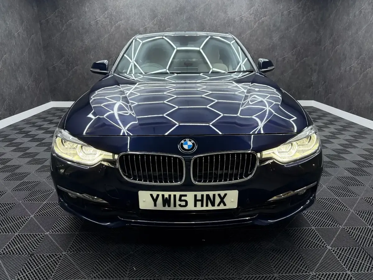 Used BMW 330 Luxury Line 2015 Blue Sedan