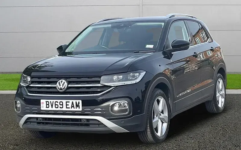 Used VW T-Cross SEL 116 HP (85 kW) 2019 Black SUV