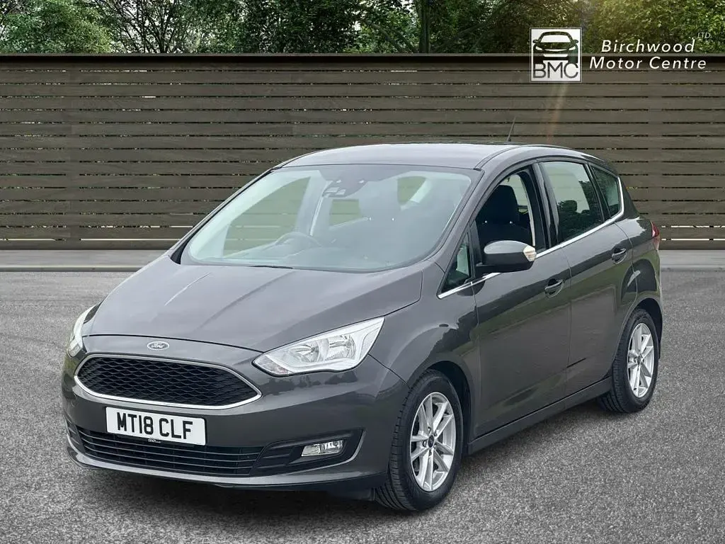 Used Ford C-MAX Zetec 125 HP (91 kW) 2018 Grey MPV