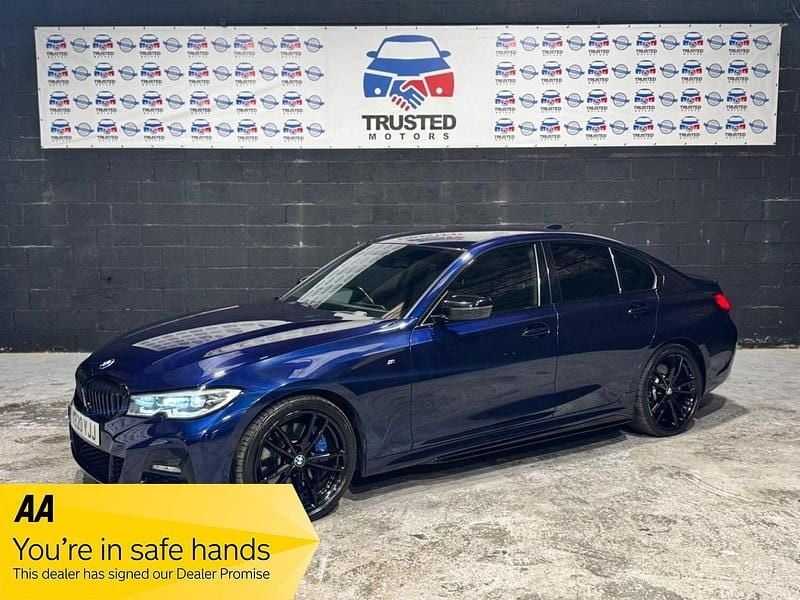 Blue Used 2020 BMW 320e M Sport Sedan | £20,495 (Fair price) - Image 1/4
