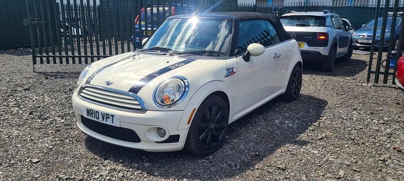 Used Mini Cooper Cabriolet 2010 White Cabriolet