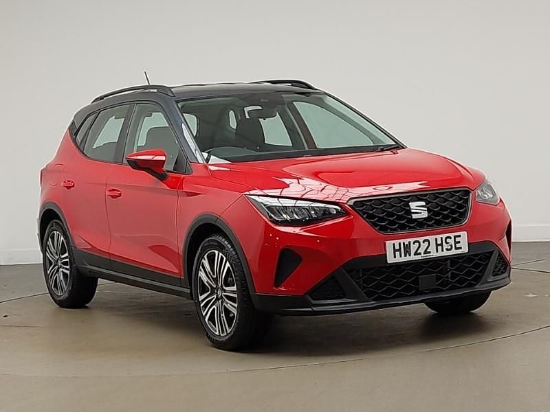 Used Seat Arona SE Technology 95 HP (69 kW) 2022 Red SUV