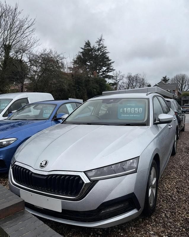 Used Skoda Octavia SE Technology 150 HP (110 kW) 2021 Silver Estate