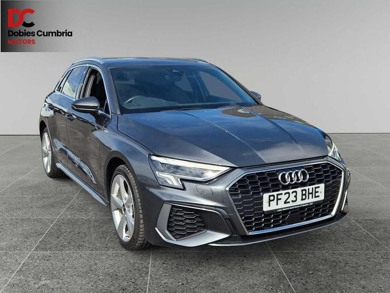 Grey Used 2023 Audi A3 e-tron S-Line Hatchback | £23,250 (Fair price) - Image 1/4