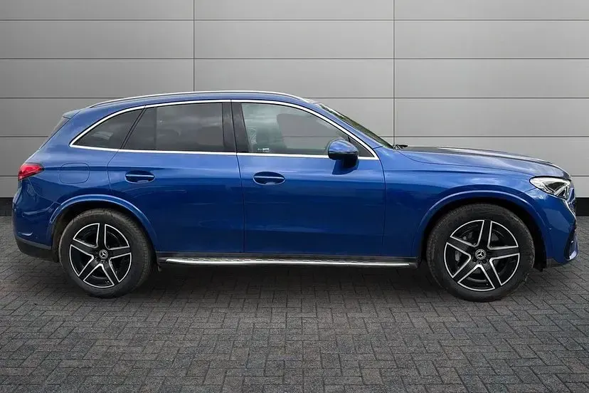 Used Mercedes GLC300 AMG line 277 HP (203 kW) 2025 Blue SUV