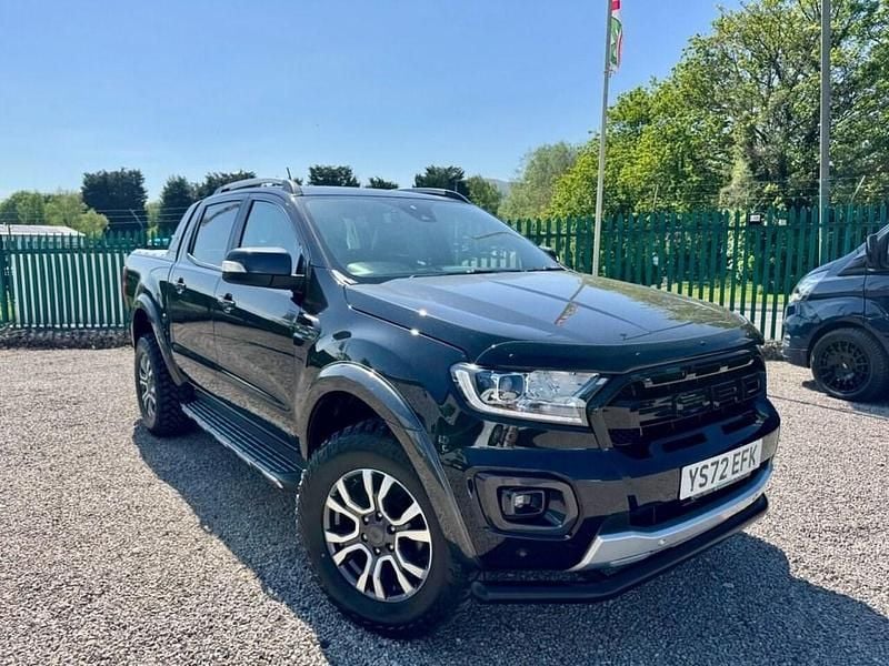 Black Used 2022 Ford Ranger Wildtrack Pickup | £22,495 (Fair price) - Image 1/4