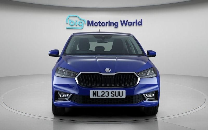 Used Skoda Fabia Comfort 80 HP (58 kW) 2023 Blue Hatchback