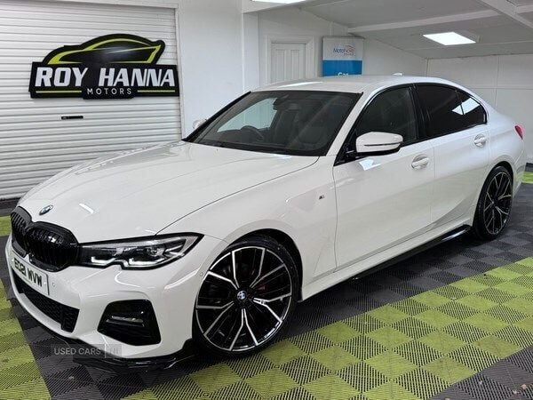 White Used 2021 BMW 320e M Sport Sedan | £25,950 (Super price) - Image 1/4