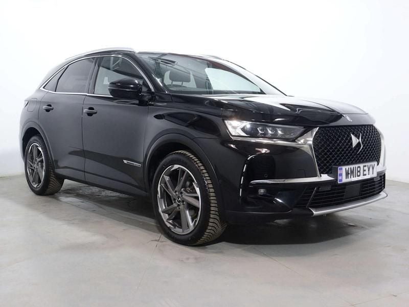 Black Used 2018 DS Automobiles DS7 Crossback Prestige SUV | £13,000 (Fair price) - Image 1/1