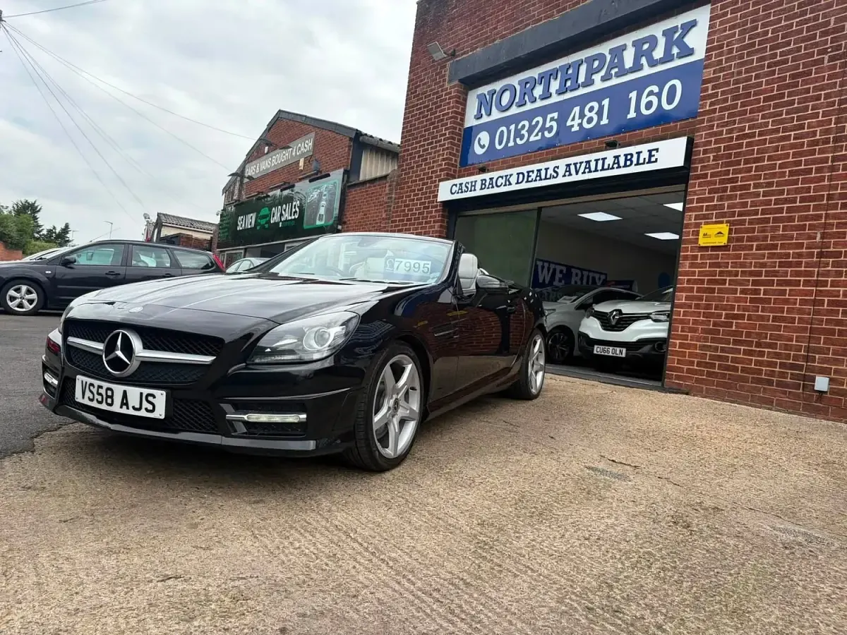 Used Mercedes SLK200 AMG 2013 Black Cabriolet