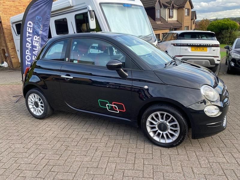 Black Used 2017 Fiat 500 Pop Star Hatchback | £6,500 (Fair price) - Image 1/3