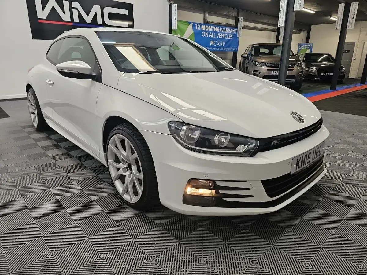 Used VW Scirocco R-line 184 HP (135 kW) 2015 White Coupe