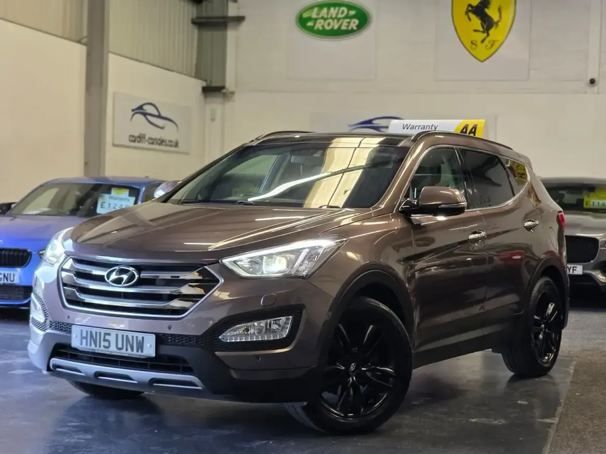 Used Hyundai Santa Fe Premium SE 200 HP (147 kW) 2015 Brown SUV