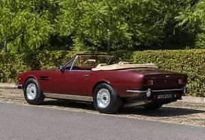 Used Aston Martin V8 315 HP (231 kW) 1987 Red Coupe