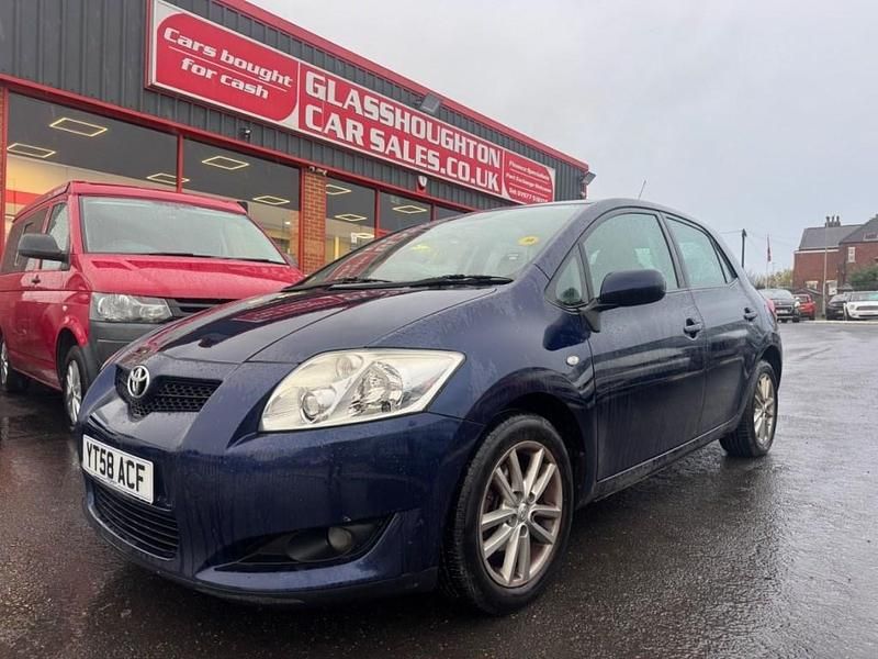 Blue Used 2008 Toyota Auris Hatchback | £2,690 (Good price) - Image 1/4