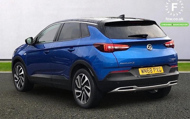 Used Vauxhall Grandland X Ultimate 177 HP (130 kW) 2018 Blue SUV