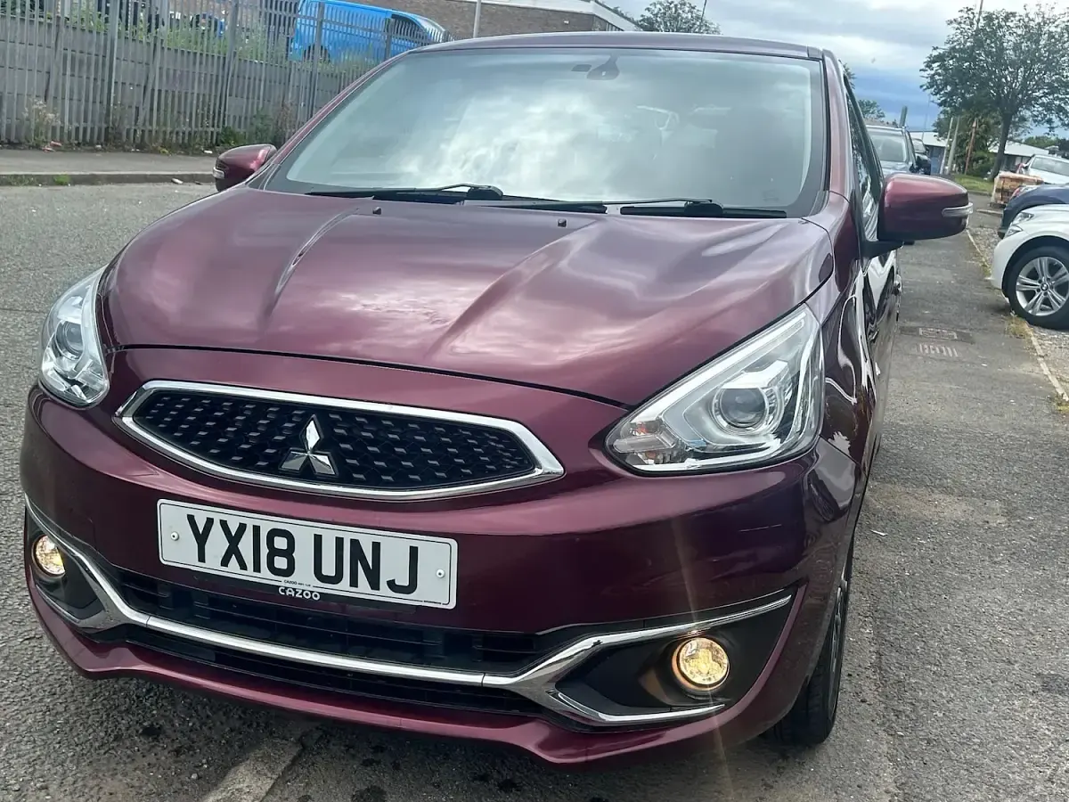 Used Mitsubishi Mirage 78 HP (57 kW) 2018 Mauve/purple Hatchback