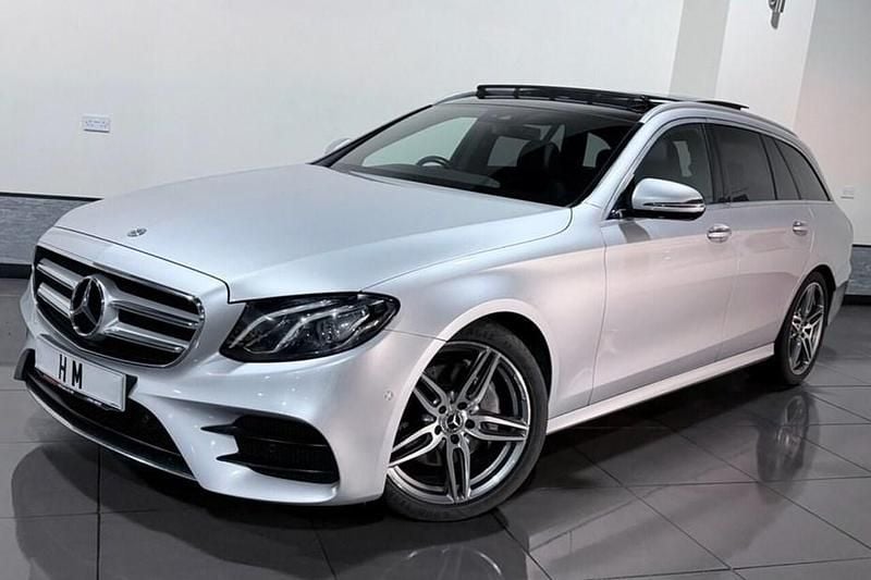 Used Mercedes E220 AMG Line Premium 2019 Silver Estate