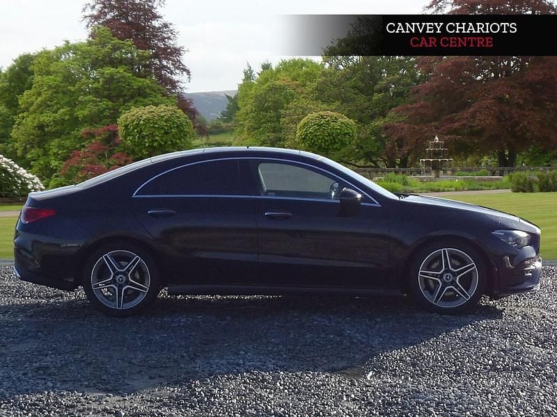 Used Mercedes CLA220 AMG Line Premium Plus 190 HP (139 kW) 2021 Black Sedan