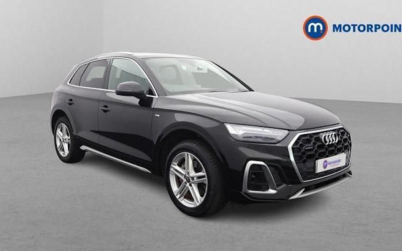 Used Audi Q5 S-Line 204 HP (150 kW) 2023 Black SUV