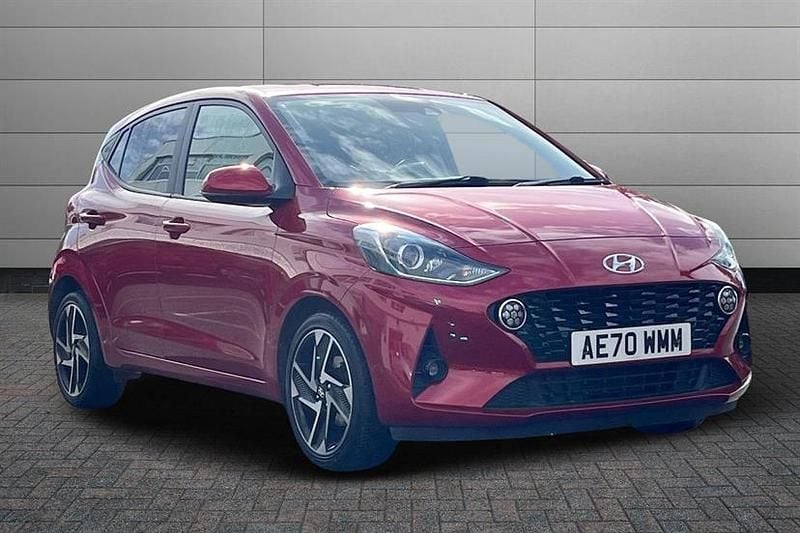 Dragon red Used 2020 Hyundai i10 Premium Hatchback | £10,950 (Fair price) - Image 1/2