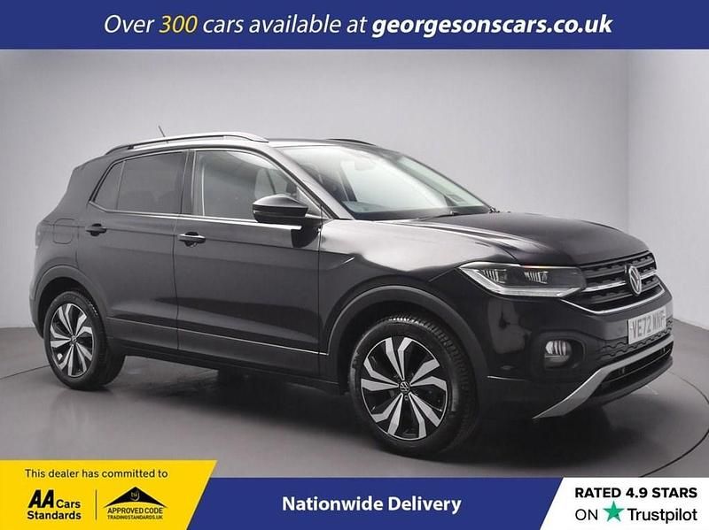Black Used 2023 VW T-Cross Black Edition SUV | £17,200 (Fair price) - Image 1/4