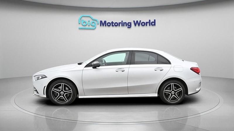 Used Mercedes A250 AMG line 218 HP (160 kW) 2022 Silver Sedan