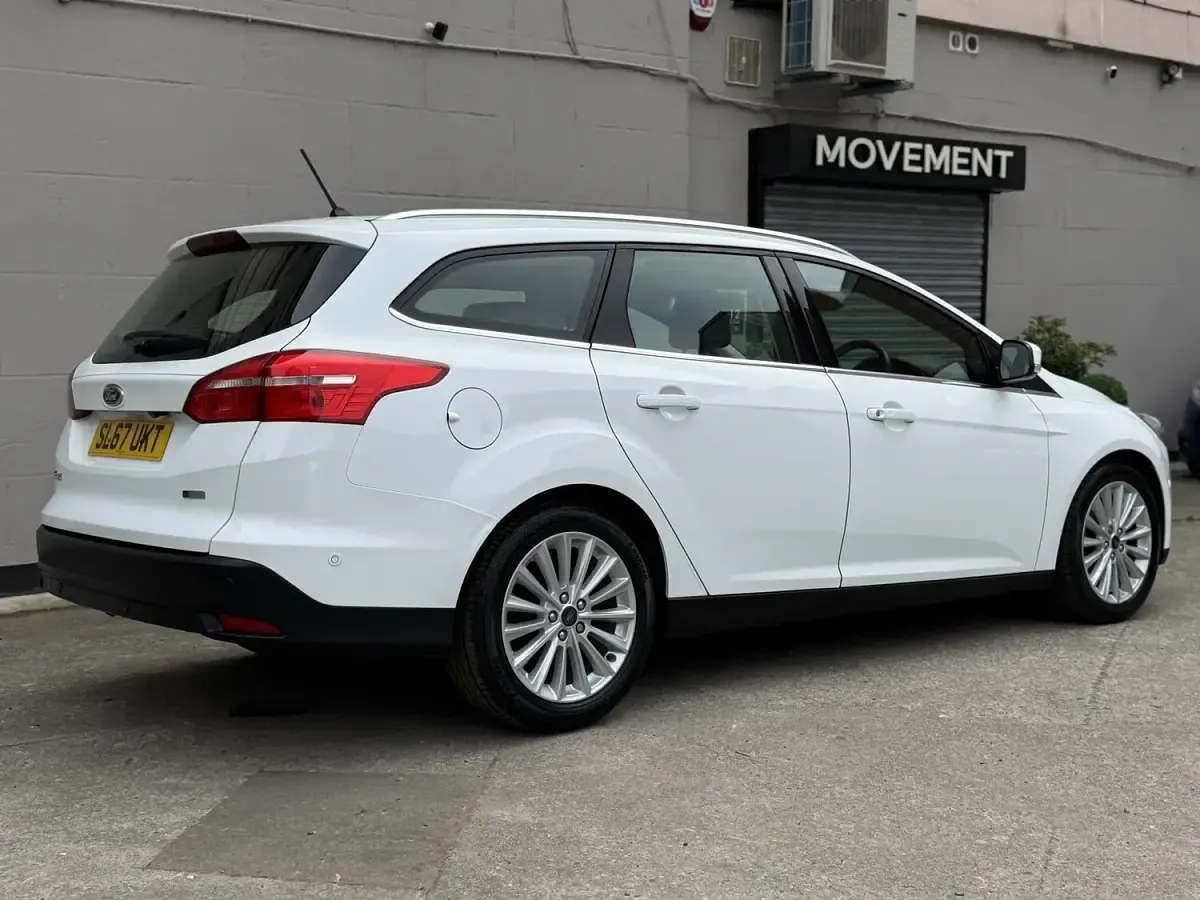 Used Ford Focus Titanium X 125 HP (91 kW) 2017 White Estate