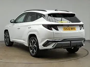 New Hyundai Tucson N Line 215 HP (158 kW) 2026 Special solid  atlas white SUV
