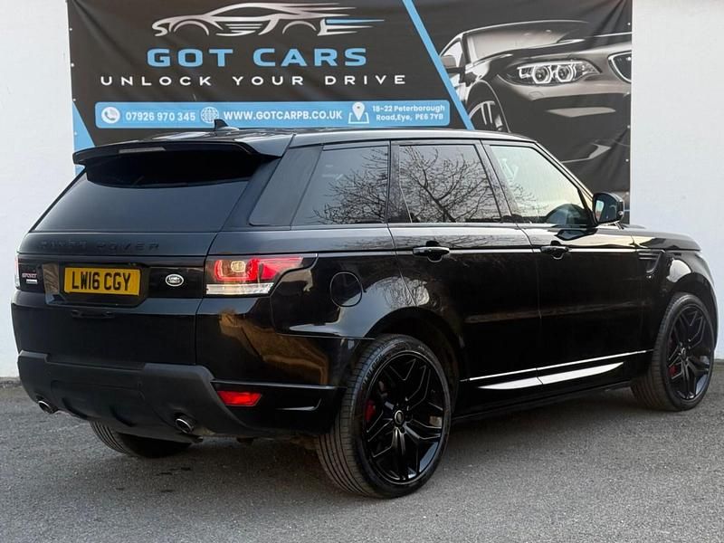 Used Land Rover Range Rover Sport Autobiography Dynamic 306 HP (225 kW) 2016 Black SUV